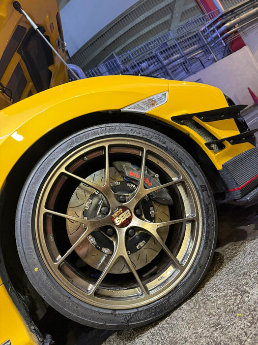 Blitz Performance Custom Competition Big Brake Kit with Brembo Pista FF6 (Front Pista FF6/380mm) Honda Civic Type R (Fk8)