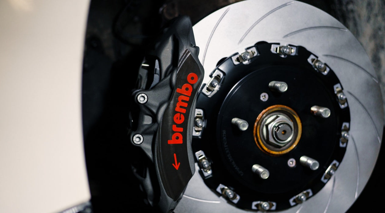 Blitz Performance Custom Competition Big Brake Kit with Brembo Pista FF6 (Front Pista FF6/370mm) Hyundai Elantra N