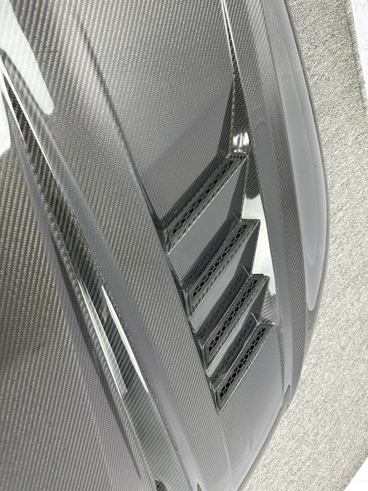 Audi TT/TTS/TTRS Mk3 Vented Carbon Fiber Hood