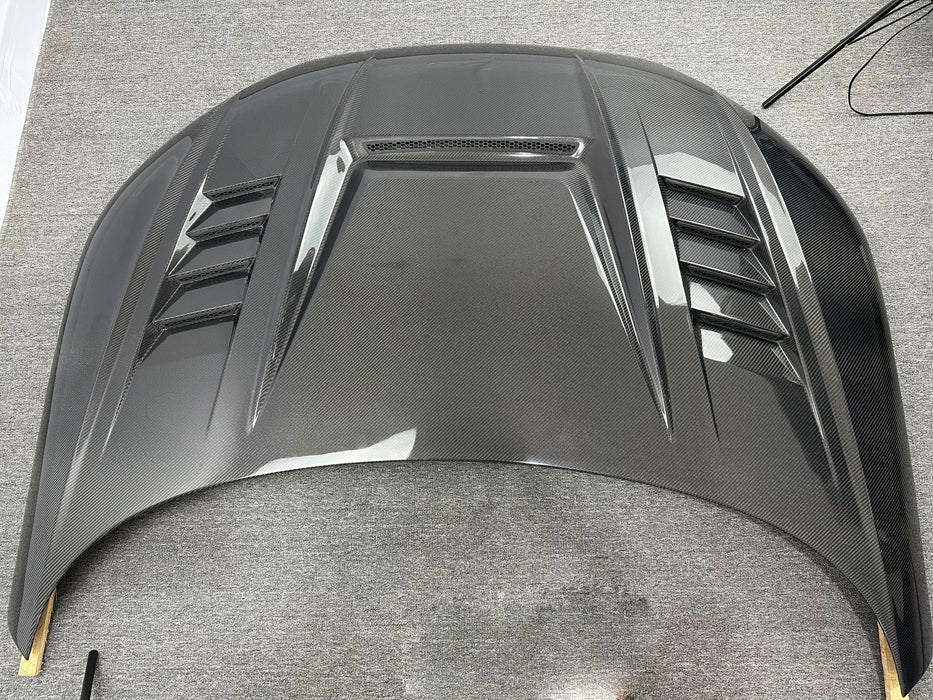 Audi TT/TTS/TTRS Mk3 Vented Carbon Fiber Hood