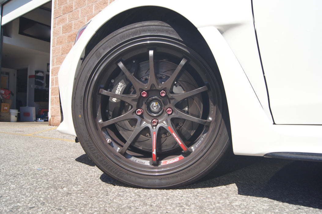 Blitz Performance Custom Competition Big Brake Kit with AP Racing PRO5000R CP9660 (Front CP9660/370mm) Honda Civic Type R FL5 - V2