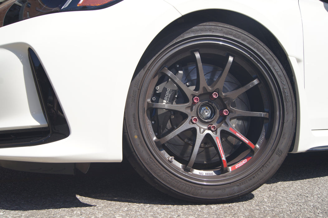 Blitz Performance Custom Competition Big Brake Kit with AP Racing PRO5000R CP9660 (Front CP9660/370mm) Honda Civic Type R FL5 - V2